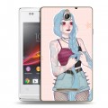 Дизайнерский пластиковый чехол для Sony Xperia E League of Legends