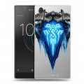 Полупрозрачный дизайнерский пластиковый чехол для Sony Xperia L1 League of Legends