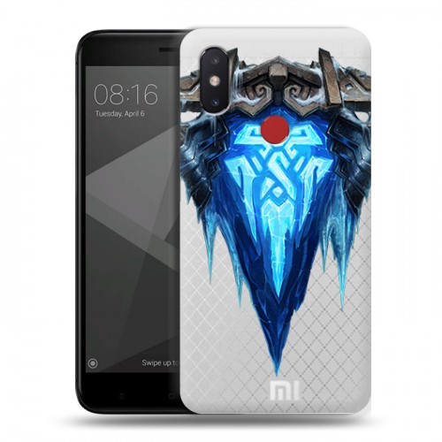 Полупрозрачный дизайнерский пластиковый чехол для Xiaomi Mi8 SE League of Legends