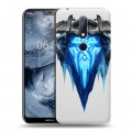 Полупрозрачный дизайнерский пластиковый чехол для Nokia 6.1 Plus League of Legends