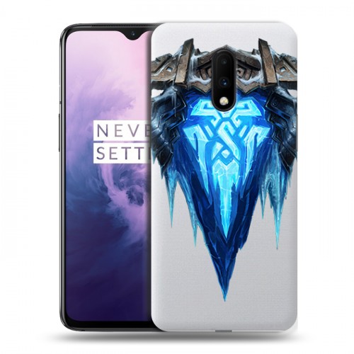 Полупрозрачный дизайнерский пластиковый чехол для OnePlus 7 League of Legends