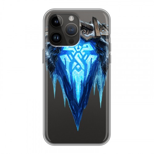 Полупрозрачный дизайнерский силиконовый чехол для Iphone 14 Pro Max League of Legends