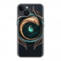 Полупрозрачный дизайнерский пластиковый чехол для Iphone 14 League of Legends