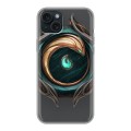 Полупрозрачный дизайнерский пластиковый чехол для Iphone 15 Plus League of Legends