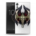 Полупрозрачный дизайнерский пластиковый чехол для Sony Xperia XZs League of Legends