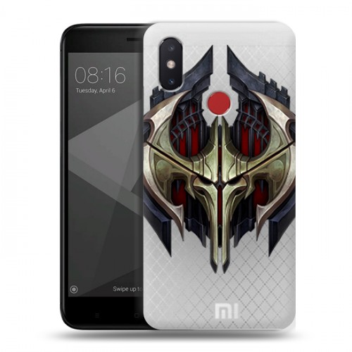 Полупрозрачный дизайнерский пластиковый чехол для Xiaomi Mi8 SE League of Legends