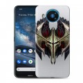 Полупрозрачный дизайнерский пластиковый чехол для Nokia 8.3 League of Legends