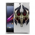 Полупрозрачный дизайнерский пластиковый чехол для Sony Xperia Z Ultra  League of Legends