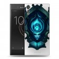 Полупрозрачный дизайнерский пластиковый чехол для Sony Xperia XZs League of Legends