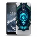 Полупрозрачный дизайнерский пластиковый чехол для Nokia 5.1 League of Legends