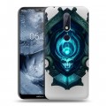 Полупрозрачный дизайнерский силиконовый чехол для Nokia 6.1 Plus League of Legends