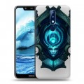 Полупрозрачный дизайнерский силиконовый чехол для Nokia 5.1 Plus League of Legends