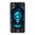 Полупрозрачный дизайнерский пластиковый чехол для ZTE Blade A3 (2019) League of Legends