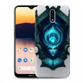 Полупрозрачный дизайнерский силиконовый чехол для Nokia 2.3 League of Legends