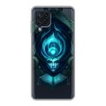 Полупрозрачный дизайнерский пластиковый чехол для Samsung Galaxy A22 League of Legends