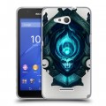 Полупрозрачный дизайнерский пластиковый чехол для Sony Xperia E4g League of Legends