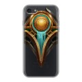 Полупрозрачный дизайнерский силиконовый чехол для Iphone 7 League of Legends