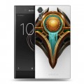 Полупрозрачный дизайнерский пластиковый чехол для Sony Xperia XZs League of Legends