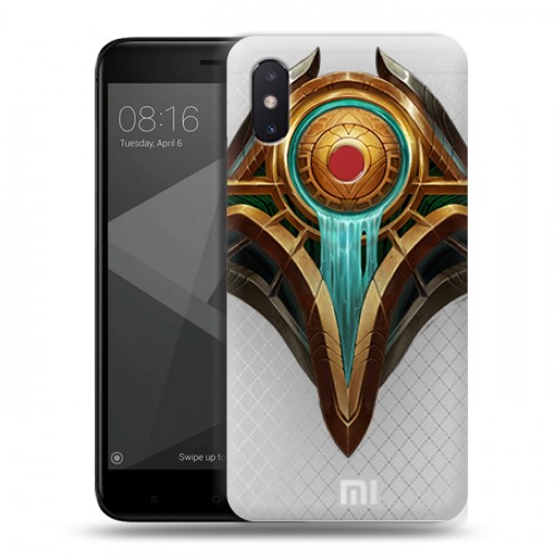 Полупрозрачный дизайнерский пластиковый чехол для Xiaomi Mi8 SE League of Legends