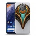 Полупрозрачный дизайнерский пластиковый чехол для Nokia 9 PureView League of Legends