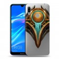 Полупрозрачный дизайнерский пластиковый чехол для Huawei Y6 (2019) League of Legends