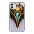 Полупрозрачный дизайнерский силиконовый чехол для Iphone 11 League of Legends