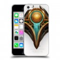 Полупрозрачный дизайнерский пластиковый чехол для Iphone 5c League of Legends