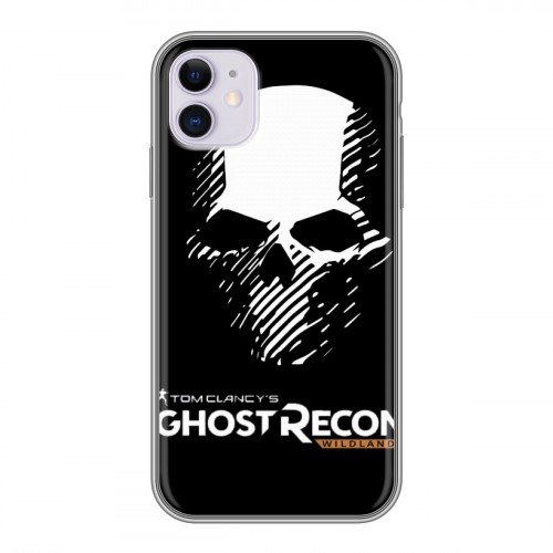 Дизайнерский силиконовый чехол для Iphone 11 Tom Clancy's Ghost Recon Wildlands