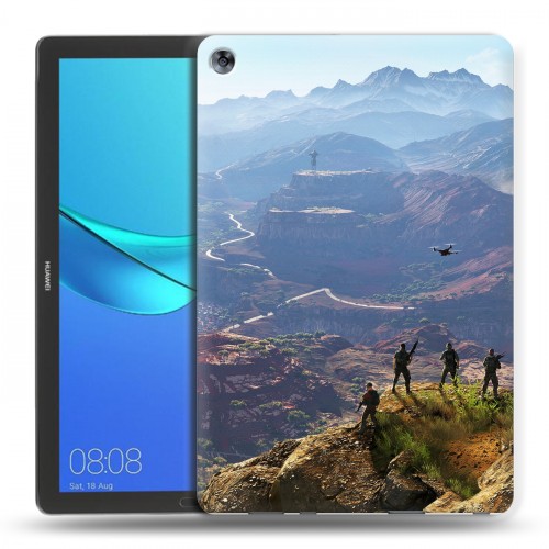 Дизайнерский силиконовый чехол для Huawei MediaPad M5 10.8 Tom Clancy's Ghost Recon Wildlands