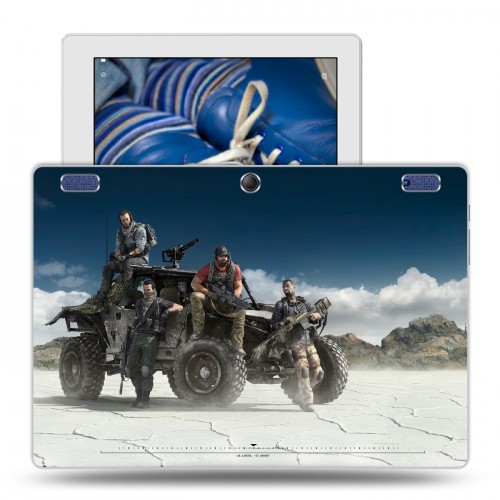 Дизайнерский силиконовый чехол для Lenovo Tab 2 A10-30 Tom Clancy's Ghost Recon Wildlands