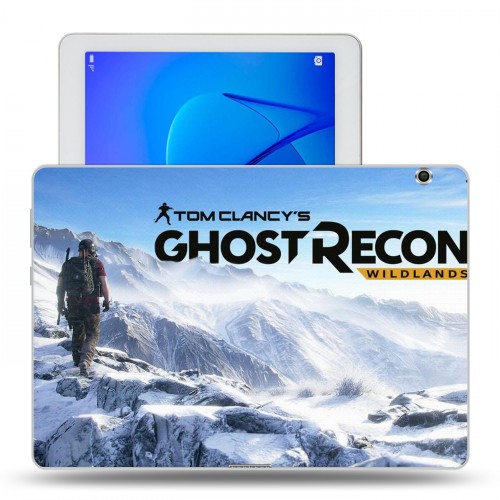 Дизайнерский силиконовый чехол для Huawei MediaPad T3 10 Tom Clancy's Ghost Recon Wildlands