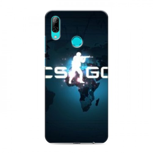 Дизайнерский пластиковый чехол для Huawei P Smart (2019) Counter-Strike