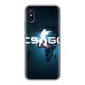 Дизайнерский силиконовый с усиленными углами чехол для Xiaomi RedMi 9A Counter-Strike