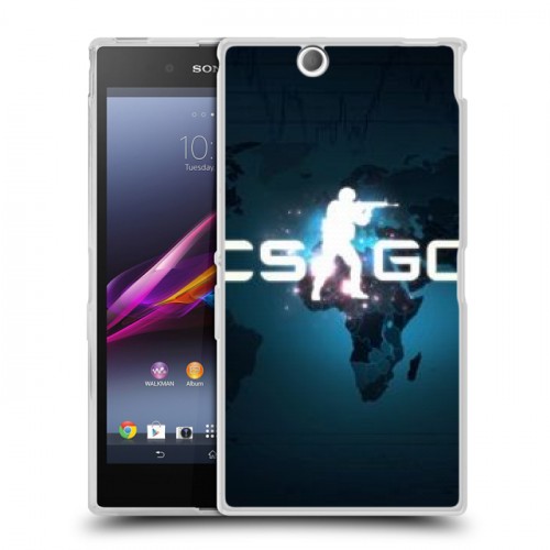 Дизайнерский пластиковый чехол для Sony Xperia Z Ultra  Counter-Strike