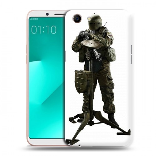 Дизайнерский пластиковый чехол для OPPO A83 Rainbow Six Siege