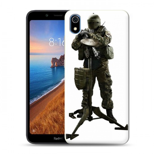 Дизайнерский силиконовый чехол для Xiaomi RedMi 7A Rainbow Six Siege