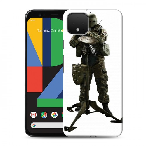 Дизайнерский пластиковый чехол для Google Pixel 4 Rainbow Six Siege