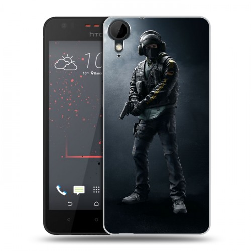 Дизайнерский пластиковый чехол для HTC Desire 825 Rainbow Six Siege