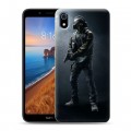 Дизайнерский силиконовый чехол для Xiaomi RedMi 7A Rainbow Six Siege