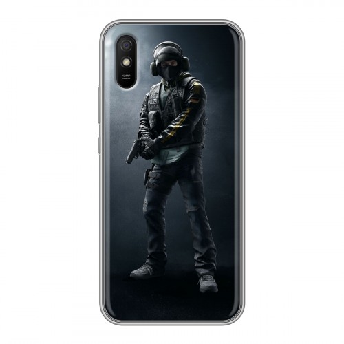 Дизайнерский силиконовый чехол для Xiaomi RedMi 9A Rainbow Six Siege