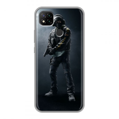 Дизайнерский силиконовый чехол для Xiaomi RedMi 9C Rainbow Six Siege