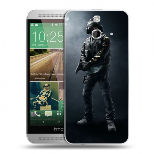 Дизайнерский пластиковый чехол для HTC One E8 Rainbow Six Siege