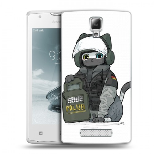 Дизайнерский пластиковый чехол для Lenovo A1000 Rainbow Six Siege