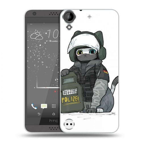 Дизайнерский пластиковый чехол для HTC Desire 530 Rainbow Six Siege