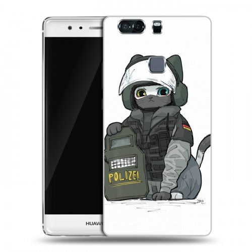 Дизайнерский пластиковый чехол для Huawei P9 Plus Rainbow Six Siege