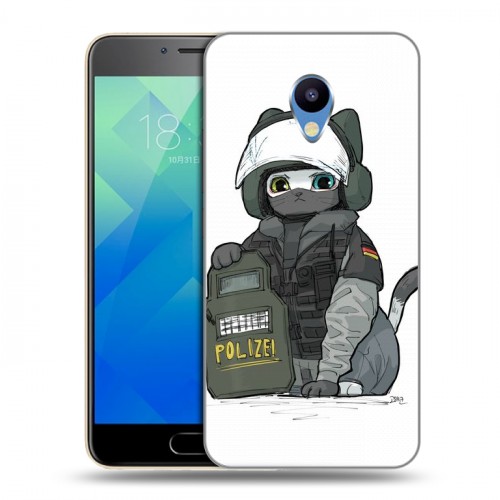 Дизайнерский пластиковый чехол для Meizu M5 Rainbow Six Siege