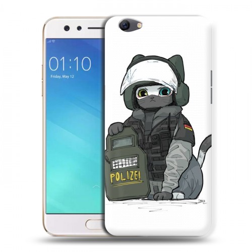 Дизайнерский силиконовый чехол для OPPO F3 Rainbow Six Siege