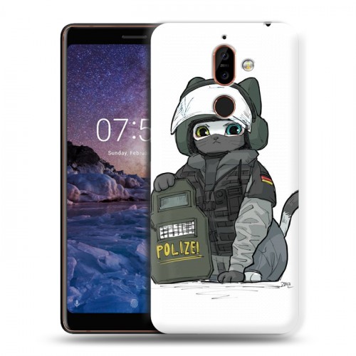 Дизайнерский пластиковый чехол для Nokia 7 Plus Rainbow Six Siege