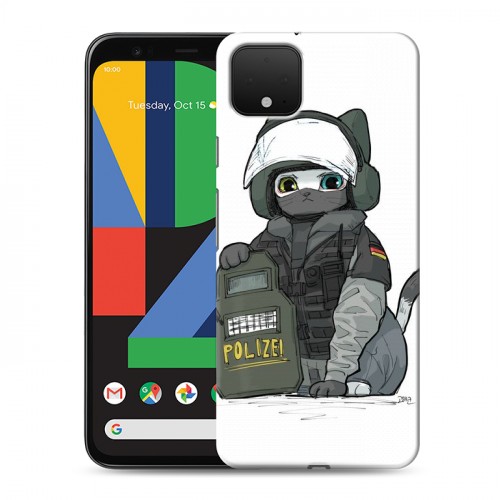 Дизайнерский пластиковый чехол для Google Pixel 4 Rainbow Six Siege