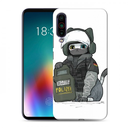 Дизайнерский силиконовый чехол для Meizu 16T Rainbow Six Siege